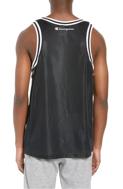 Shop Champion City Mesh Tank In Black