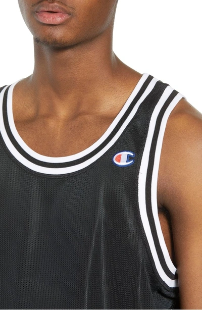 Shop Champion City Mesh Tank In Black