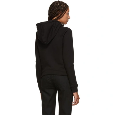 Shop Saint Laurent Black 1971 Hoodie In 1049 Black