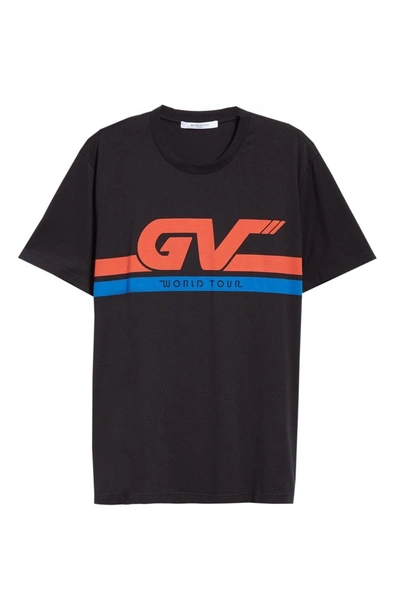 Shop Givenchy Motocross Graphic T-shirt In Black