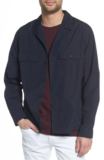 Shop Vince Regular Fit Shirt Jacket In New Coastal