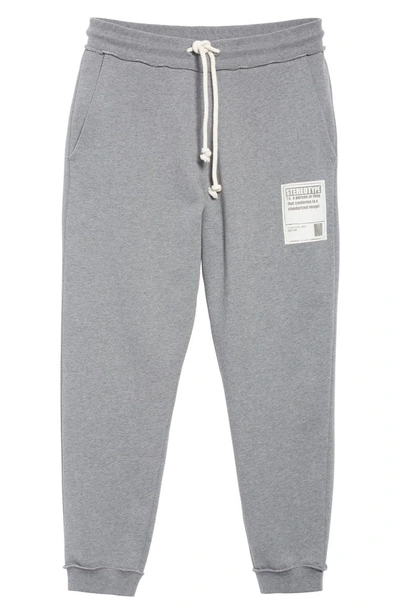 Shop Mm6 Maison Margiela Sweatpants In Grey