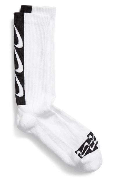 Shop Nike Nrg Unisex Dri-fit Socks In White