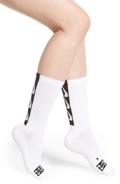 Shop Nike Nrg Unisex Dri-fit Socks In White