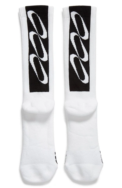 Shop Nike Nrg Unisex Dri-fit Socks In White