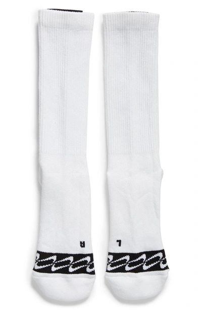 Shop Nike Nrg Unisex Dri-fit Socks In White