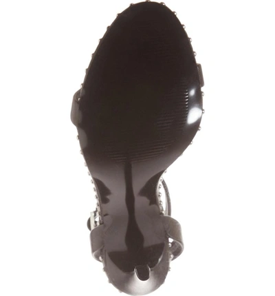 Shop Steve Madden Piercing Studded Sandal In Black