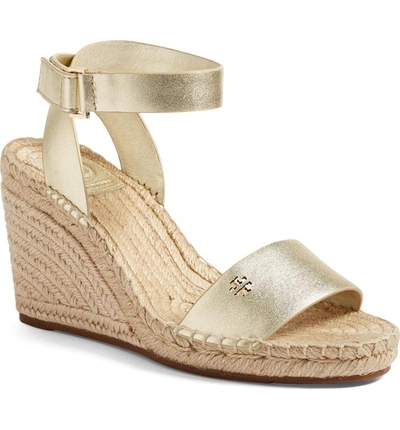 Shop Tory Burch Bima 2 Espadrille In Spark Gold