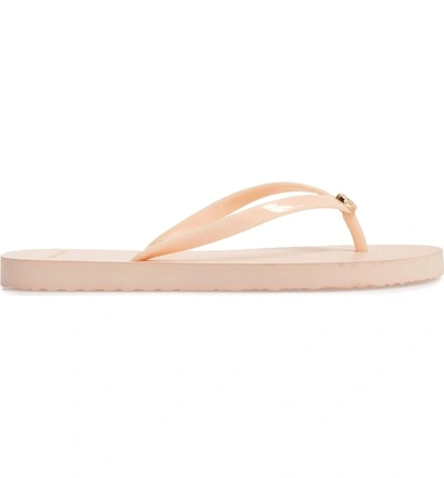 Tory Burch Solid Thin Rubber Flip Flop Sandal In Perfect Blush | ModeSens