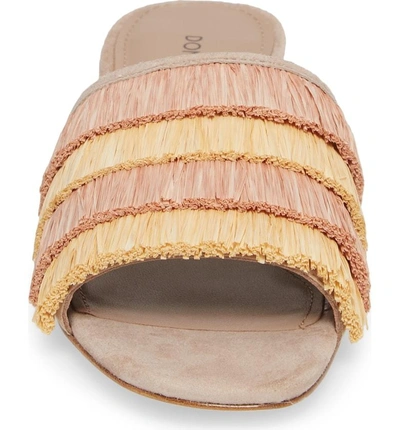 Shop Donald Pliner Reise Slide Sandal In Rose Fabric