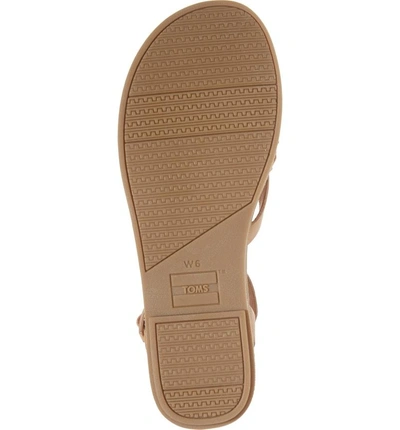 Shop Toms 'lexie' Sandal In Honey Leather