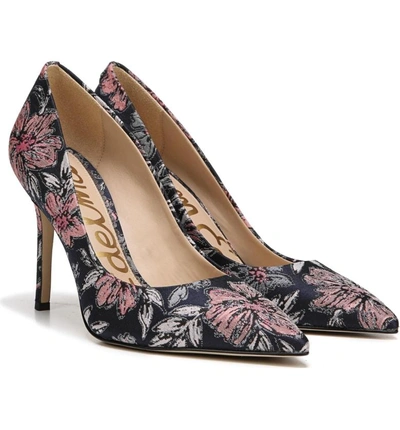 Shop Sam Edelman Hazel Pointy Toe Pump In Secret Garden Fabric