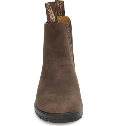 Shop Blundstone Footwear 'original Series' Water Resistant Chelsea Boot In Rustic Brown Leather