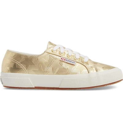 Shop Superga 2750 Starchrome Sneaker In Gold