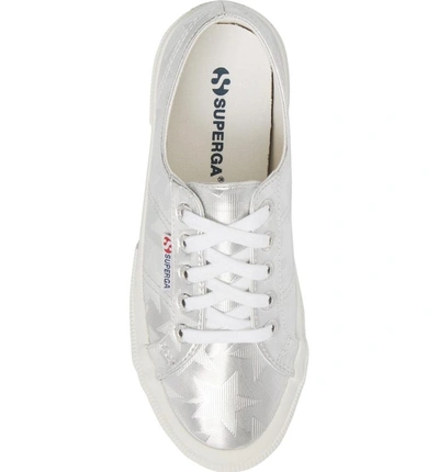 Shop Superga 2750 Starchrome Sneaker In Silver