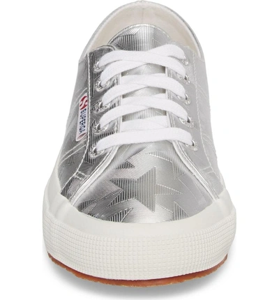 Shop Superga 2750 Starchrome Sneaker In Silver