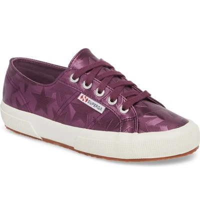 Shop Superga 2750 Starchrome Sneaker In Dark Purple