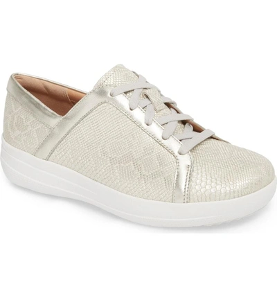 Shop Fitflop F-sporty Ii Sneaker In Urban White Leather