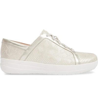 Shop Fitflop F-sporty Ii Sneaker In Urban White Leather