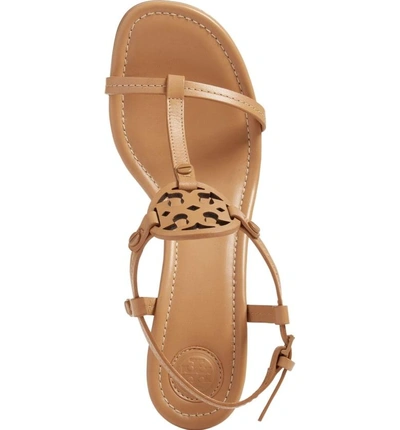 Shop Tory Burch Miller Wedge Sandal In Dusty Cypress