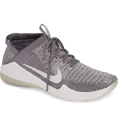 Shop Nike Air Zoom Fearless Flyknit 2 Training Sneaker In Gun Smoke/ Vast Grey/ Grey