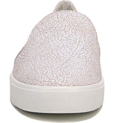 Shop Vince 'blair 12' Leather Slip-on Sneaker In White