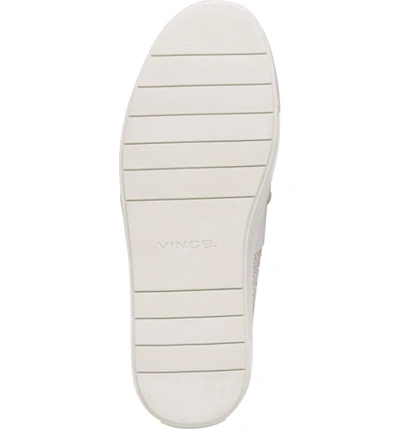 Shop Vince 'blair 12' Leather Slip-on Sneaker In White