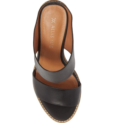 Shop Alias Mae Erring Mule In Black Leather