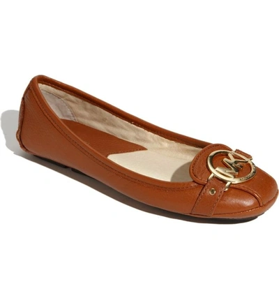 Shop Michael Michael Kors 'fulton' Moccasin In Luggage