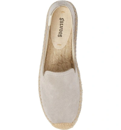 Shop Soludos Espadrille Loafer In Stone