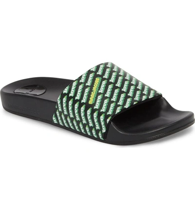 Shop Marc Jacobs Love Slide Sandal In Black Multi