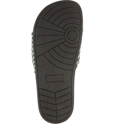 Shop Marc Jacobs Love Slide Sandal In Black Multi