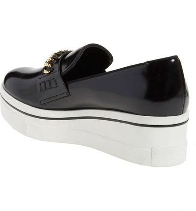 Shop Stella Mccartney 'binx' Slip-on Platform Sneaker In Black