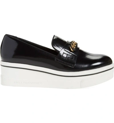 Shop Stella Mccartney 'binx' Slip-on Platform Sneaker In Black