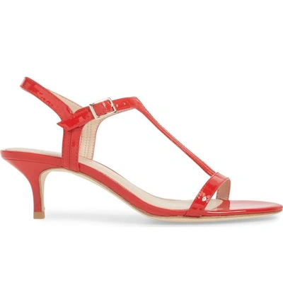 Shop Pelle Moda Fable Sandal In Flame Patent Leather
