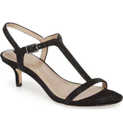 Shop Pelle Moda Fable Sandal In Black Suede