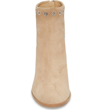 Shop Rag & Bone Willow Bootie In Sand Suede Grommet