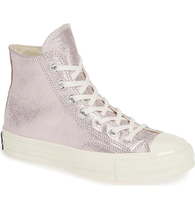 Shop Converse Chuck Taylor In Rust Pink Leather