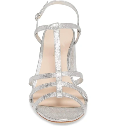 Shop Loeffler Randall Elena Sandal In Silver