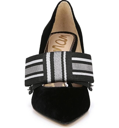 Maeve Pump In Black Velvet