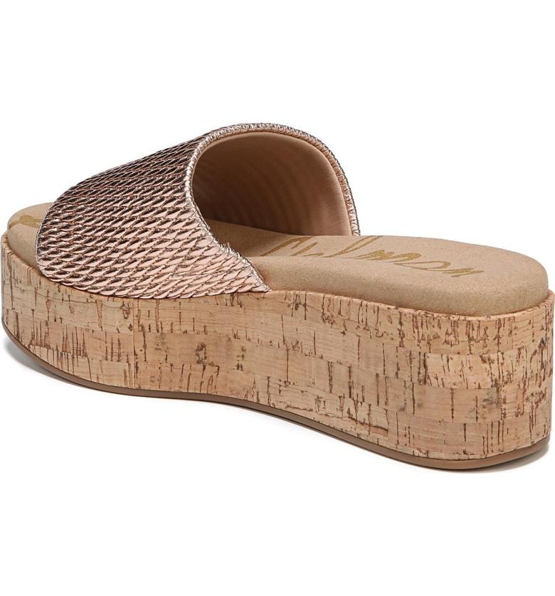sam edelman wendi platform slide sandal