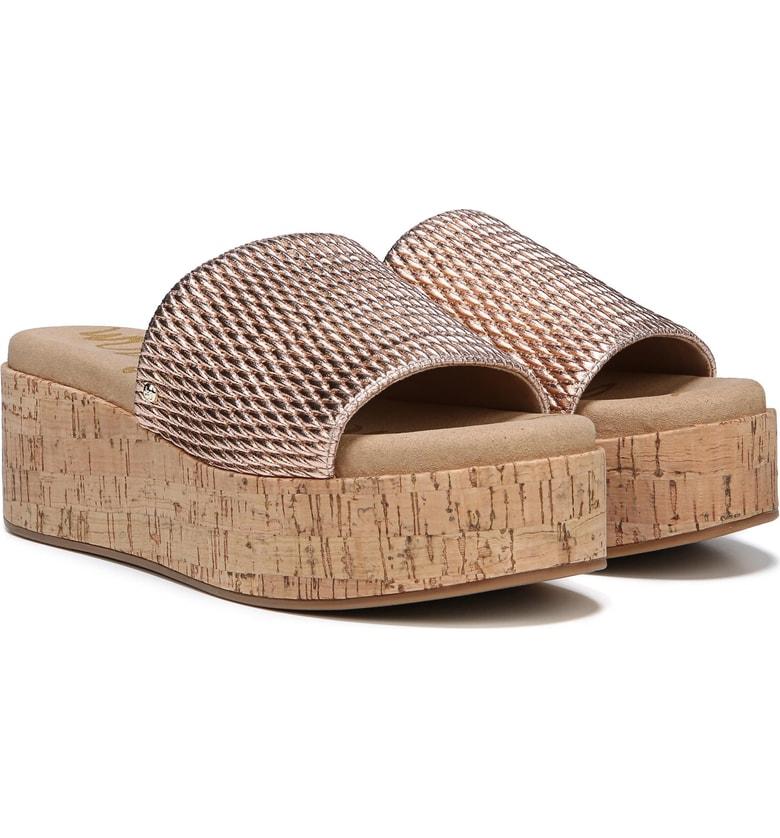 sam edelman wendi platform slide sandal