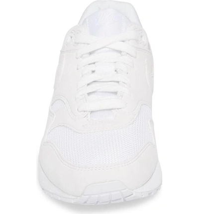 Shop Nike 'air Max 1 Nd' Sneaker In White/ White/ Pure Platinum