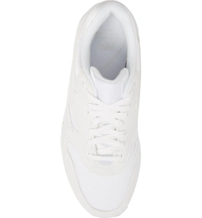 Shop Nike 'air Max 1 Nd' Sneaker In White/ White/ Pure Platinum