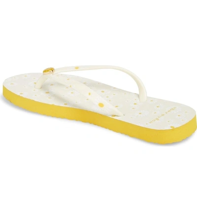 Tory Burch Printed Thin Flip Flops In Daisy/combo B/daisy | ModeSens