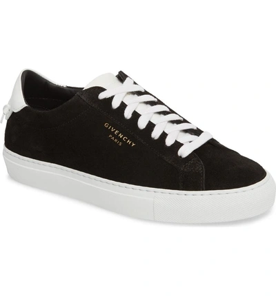 Shop Givenchy Urban Knots Low Sneaker In Black/ White