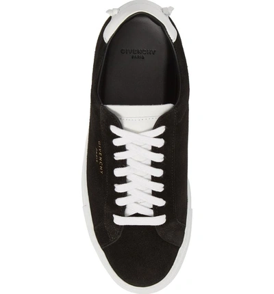 Shop Givenchy Urban Knots Low Sneaker In Black/ White