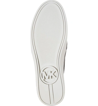Shop Michael Michael Kors Keaton Slip-on Sneaker In Black Canvas