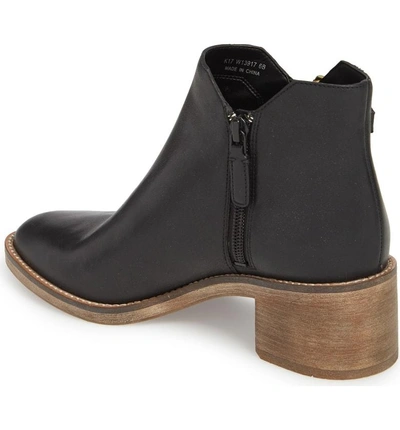 Shop Cole Haan Harrington Grand Buckle Bootie In Black Leather