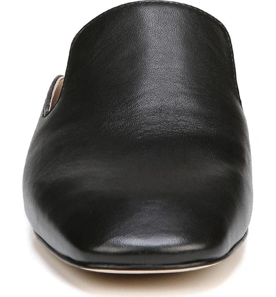 Shop Sam Edelman Adair Loafer Mule In Black Leather
